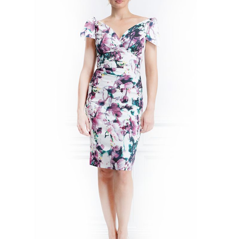 Kimi Floral Print Cotton Dress image