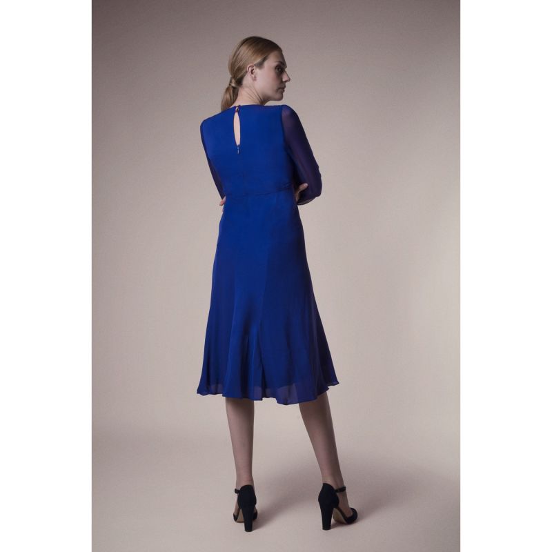 Jessie Dress Dark Indigo Georgette image