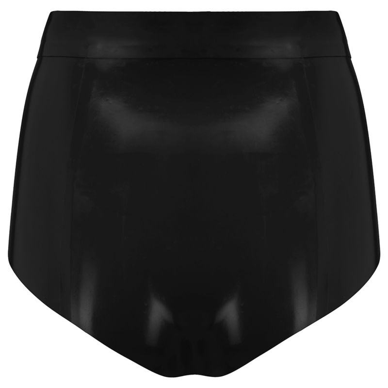 Latex Disco Pant - Black image