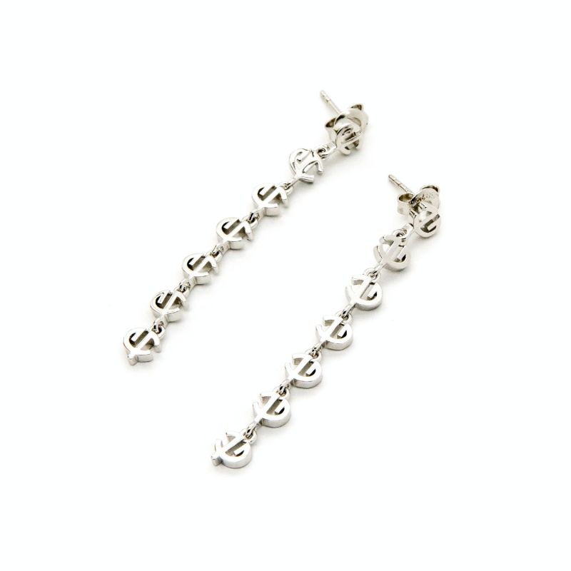 Cvlcha Drop Earrings - Silver image