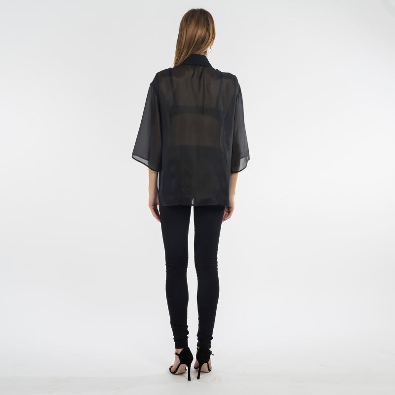 Ravel Black Silk Shirt image