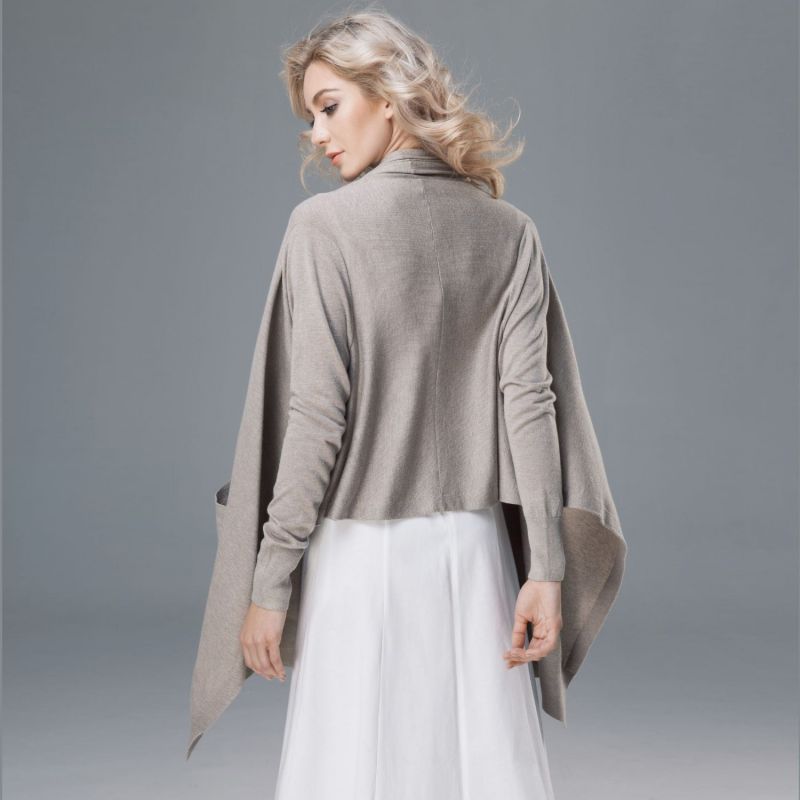 Cashmere Silk Wrap Cardigan image