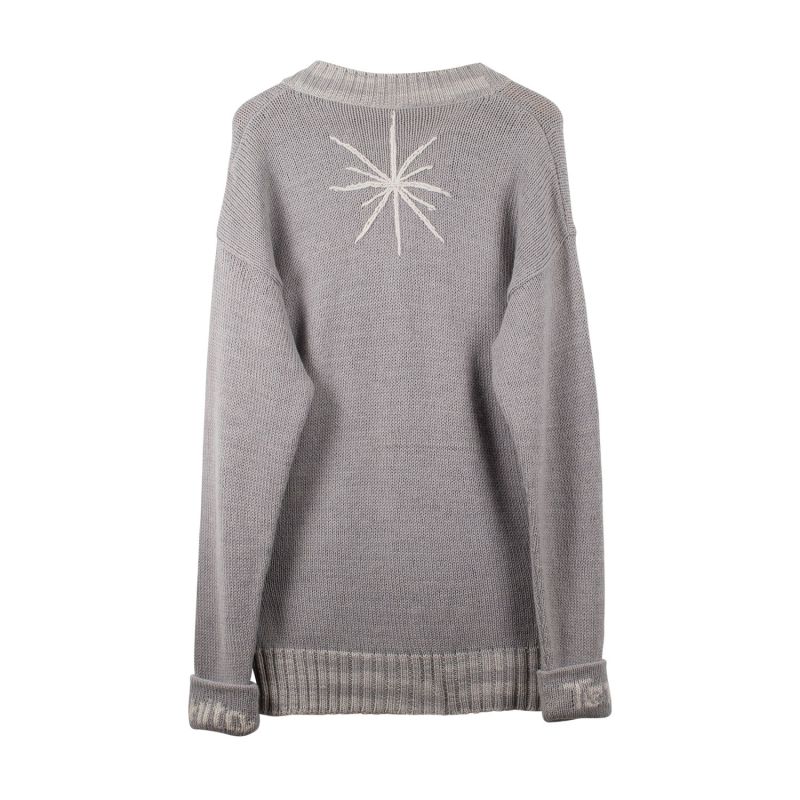 Knitted Cardigan Pearl Grey image