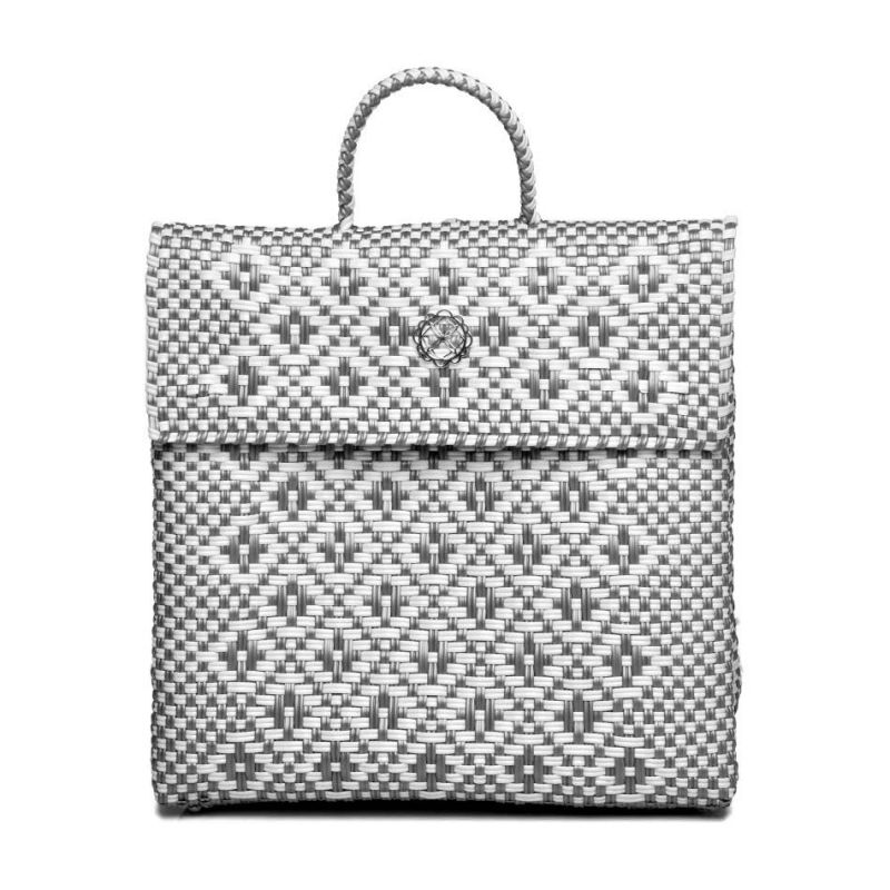 Backpack Silver Aztec image