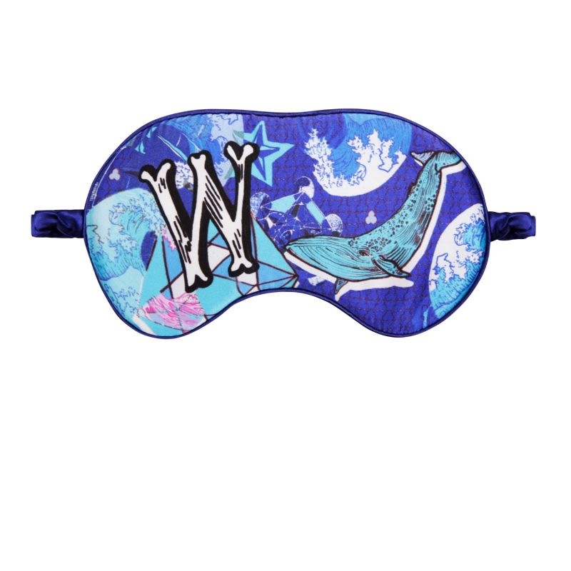 W For Whale - Silk Eye Mask image