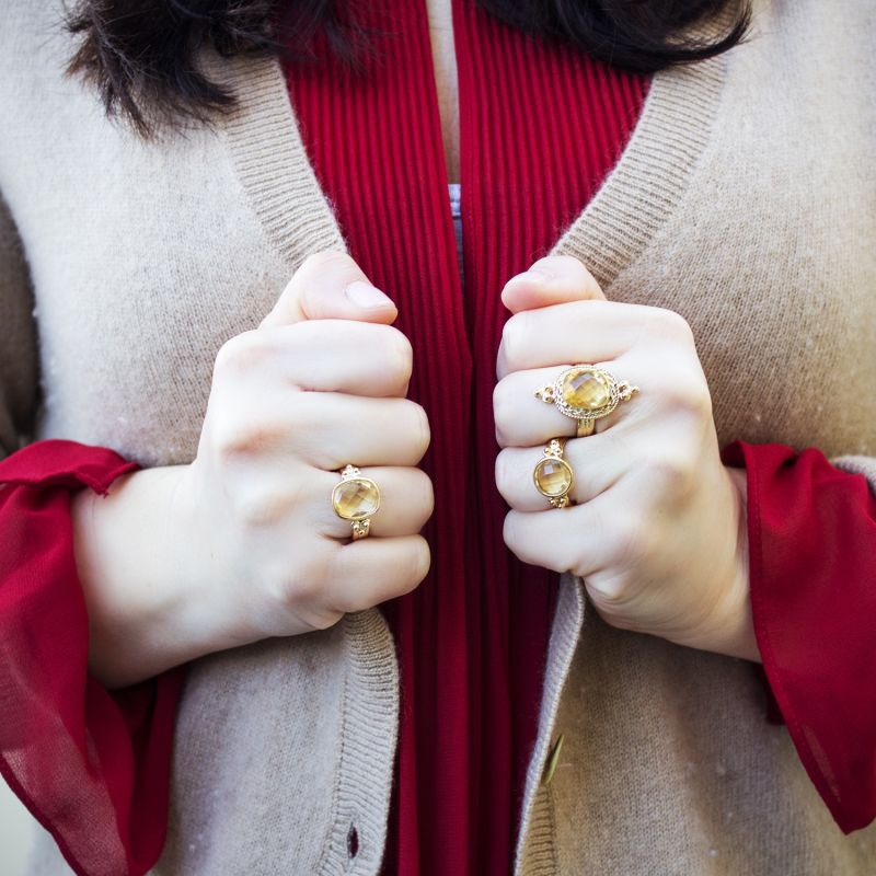 Juno Citrine Ring image