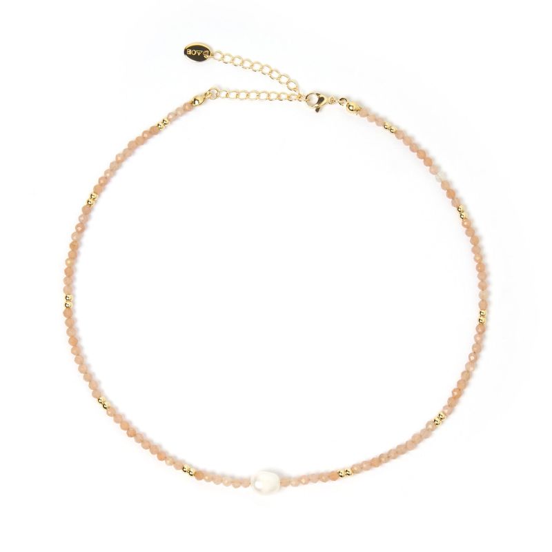 Mila Gemstone & Pearl Choker image