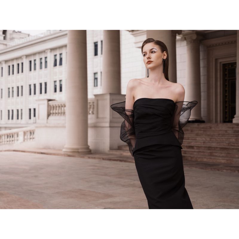 Kristine Dress - Black image