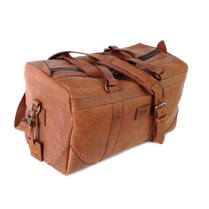 Leather Duffel Bag Heritage Brown image