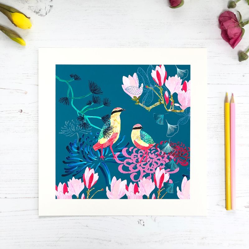 Giclee Print - Fairy Pitta Songbird image