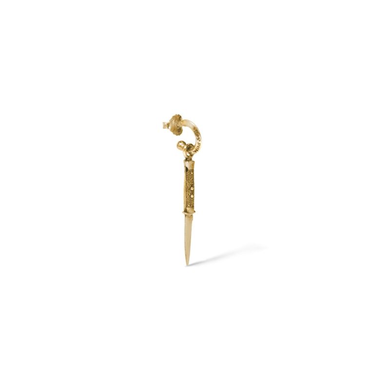 Gold Greaser Earring image