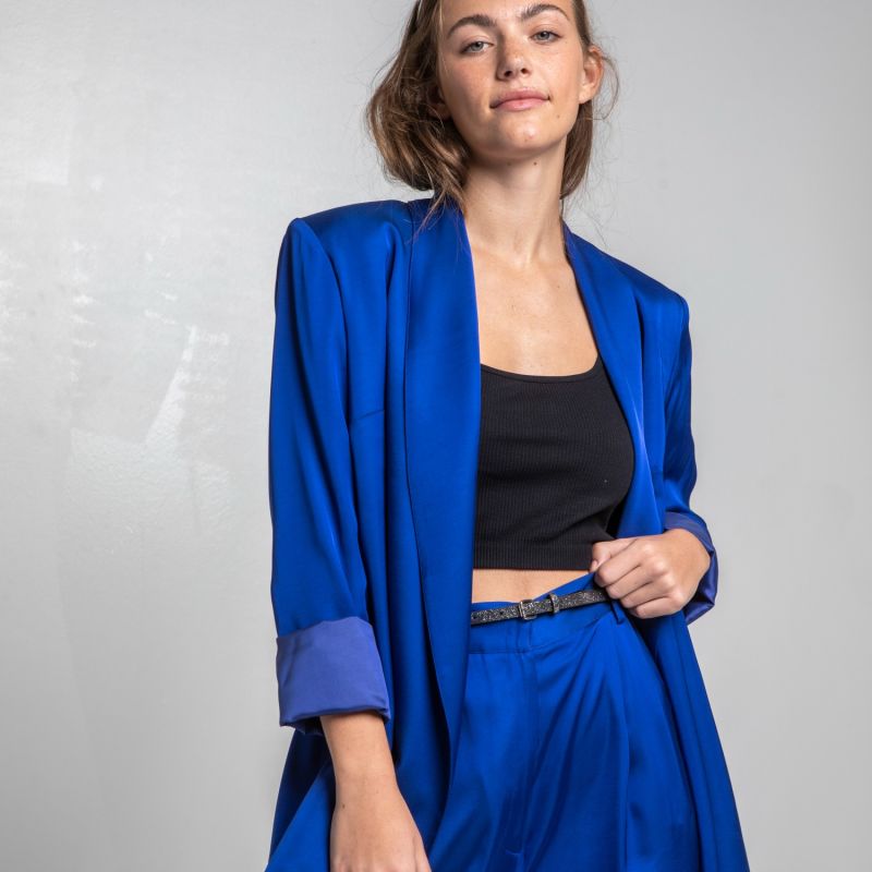 The Suit Blazer In Royal Blue image