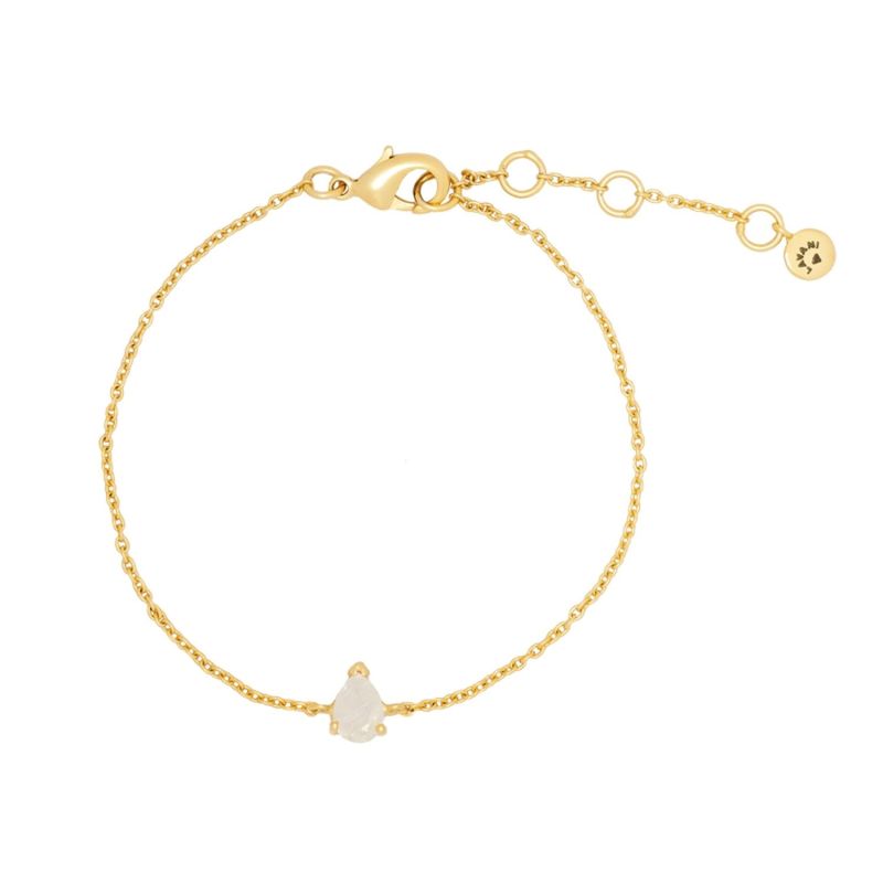 Pride Mini Bracelet - Gold, White image