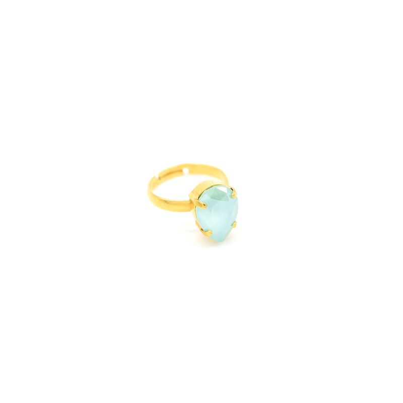 Mint Green Drop Ring image