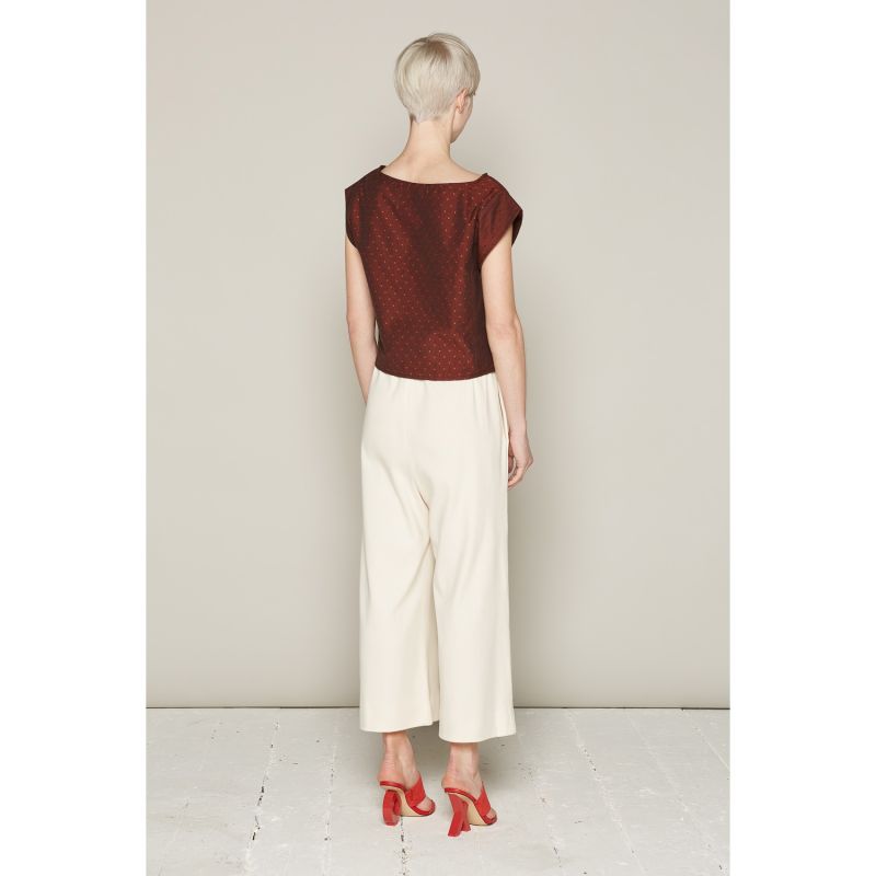 Organic Cotton Viva Top Burgundy image