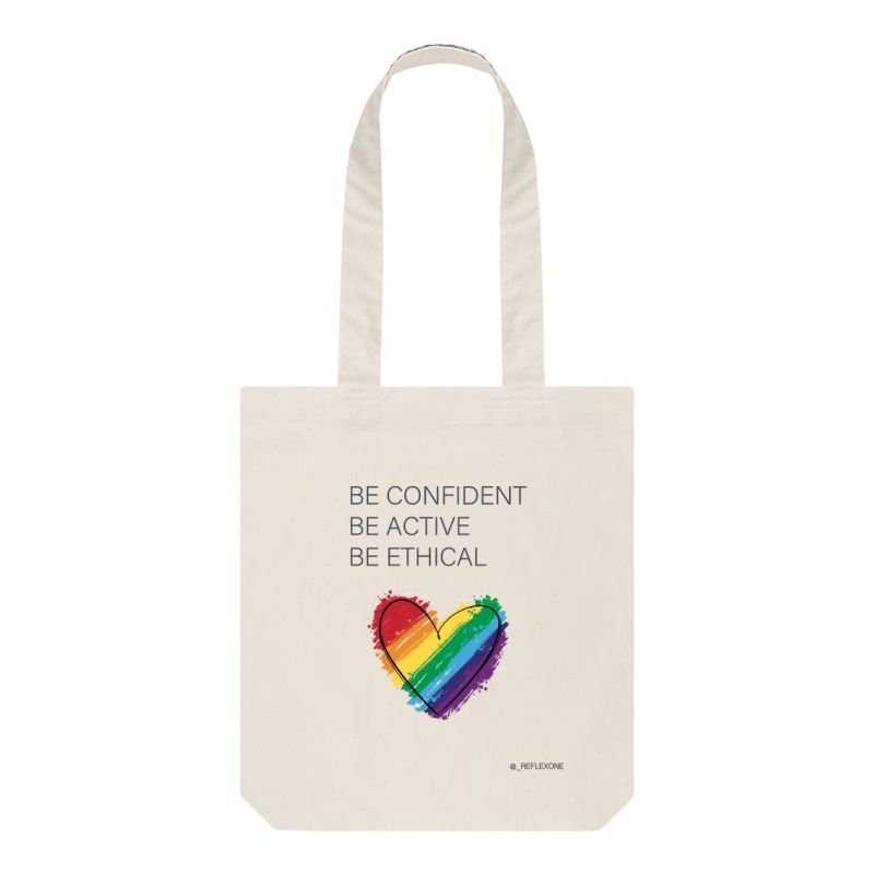 Tote Bag - Be Confident, Be Active, Be Ethical - Neutrals image