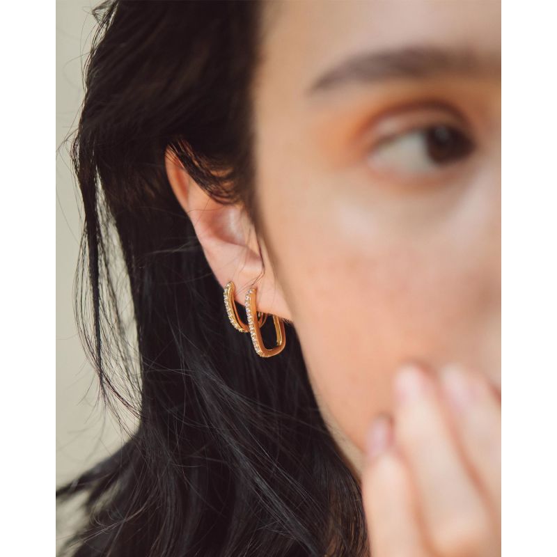 Lucy Gold Hoops image