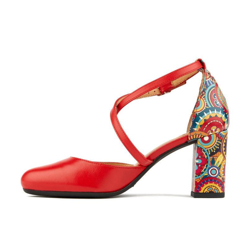 Kylie - Red Signature - Womens Designer Heels image