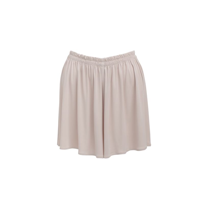 Beige Sleep Shorts image