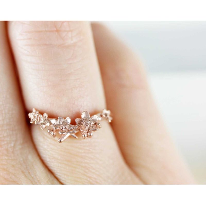 Cherry Blossom Ring – Rose Gold image