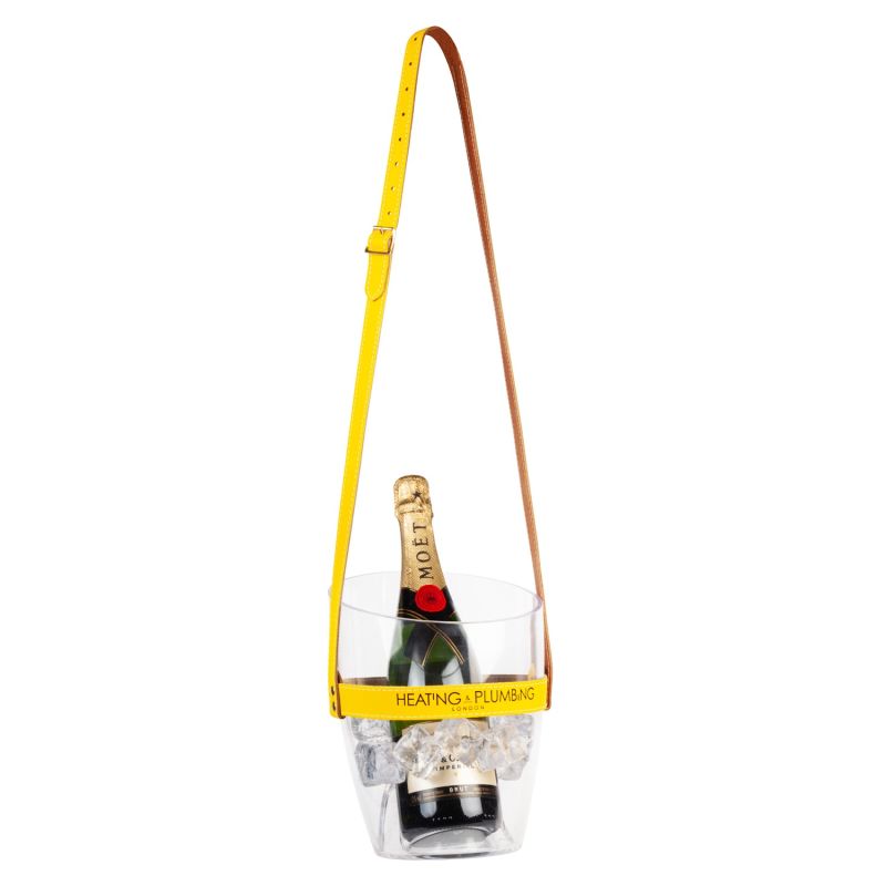 "Keep Your Cool" Champagne Bucket - Yellow image