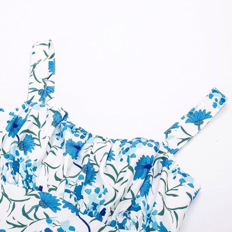 La Dolce Vita Dress - Floral Blue image