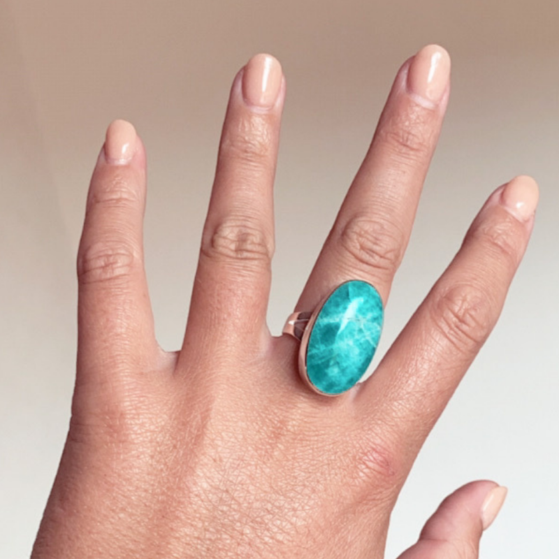 La StèLe Amazonite Ring image