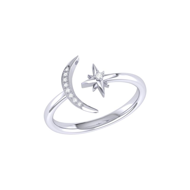 Starlit Ring In Sterling Silver image