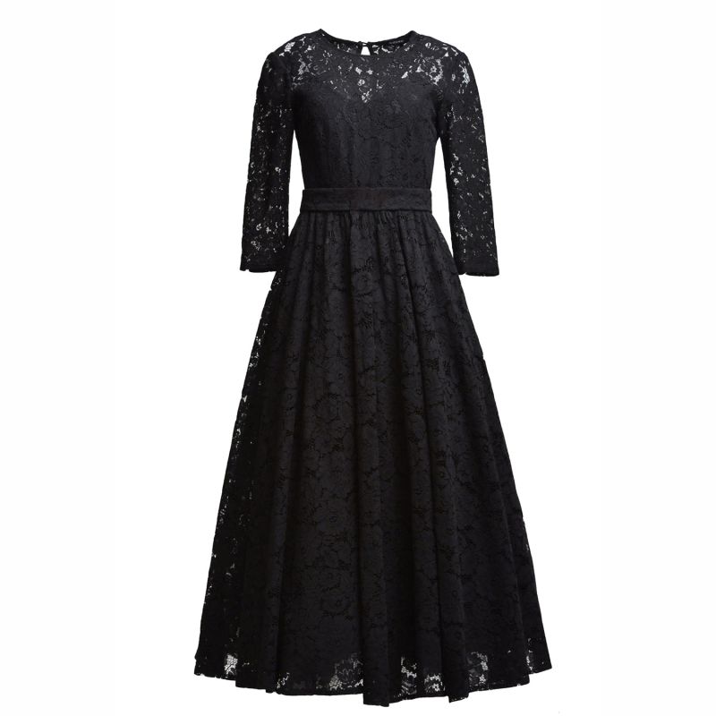 Lace Dress Viktoria Black image