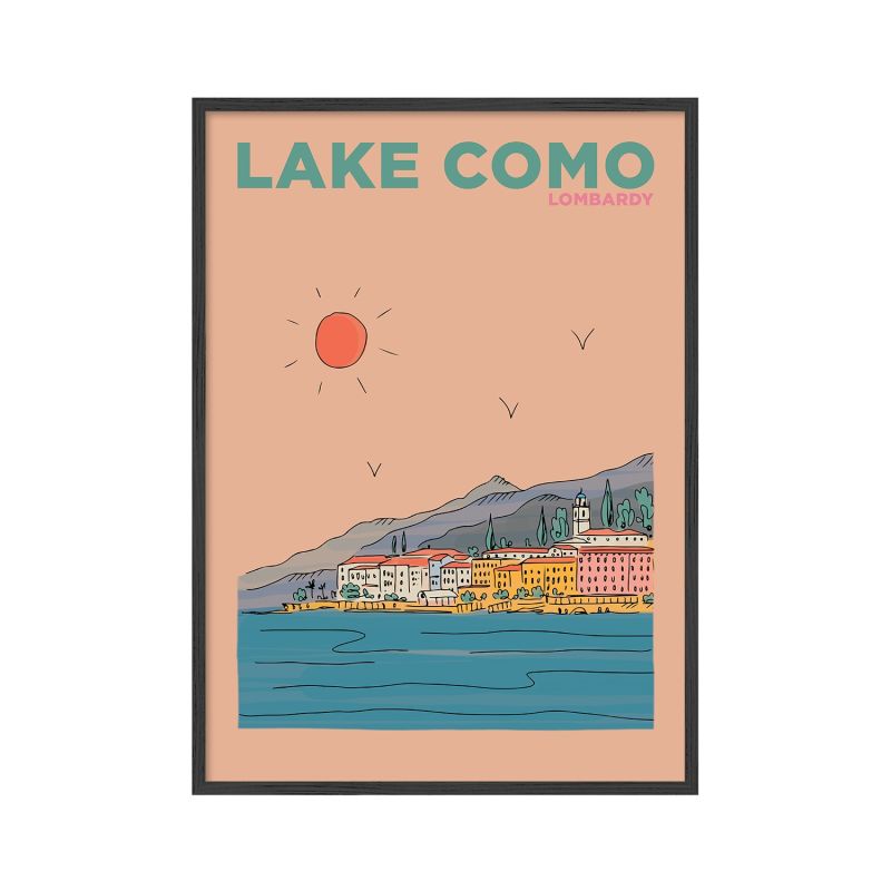 Lake Como Italy - Summer Escapes Print image