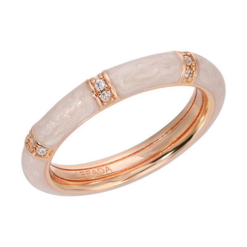 Lamill Enamel Stacking Ring - Blush image