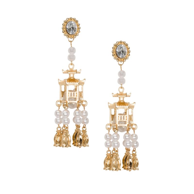 Lantern Festival Dangle Earrings image