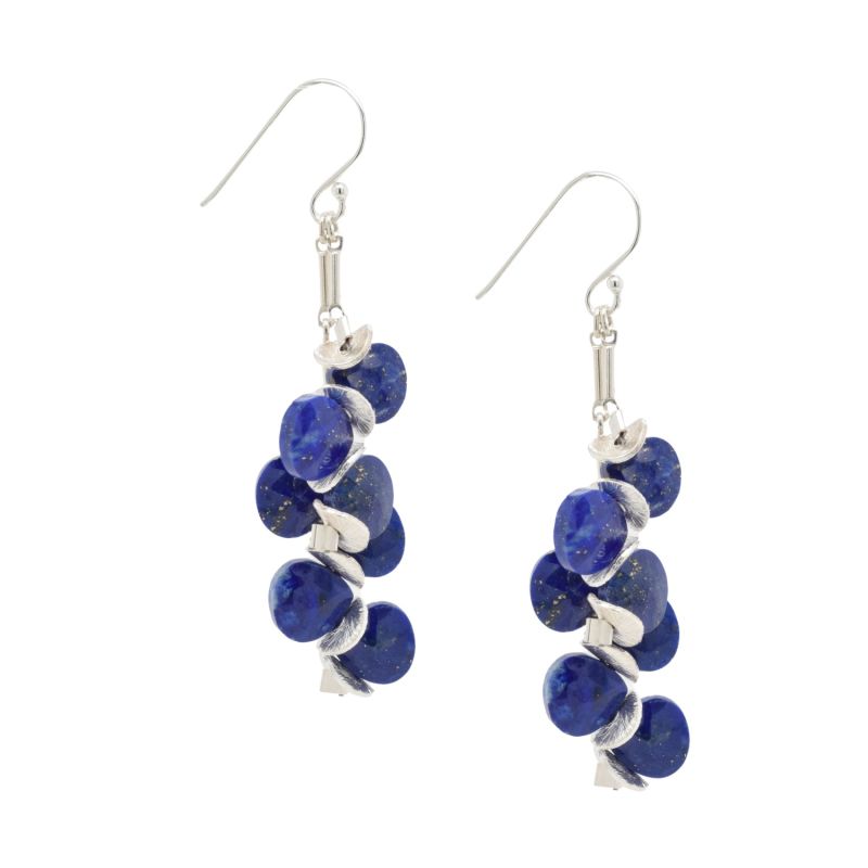 Lapis Sterling Signature Earrings image