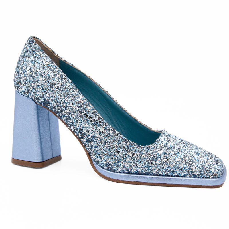 Larice Pump Sky Glitter/Aris Valentina Rangoni Wolf &amp; Badger