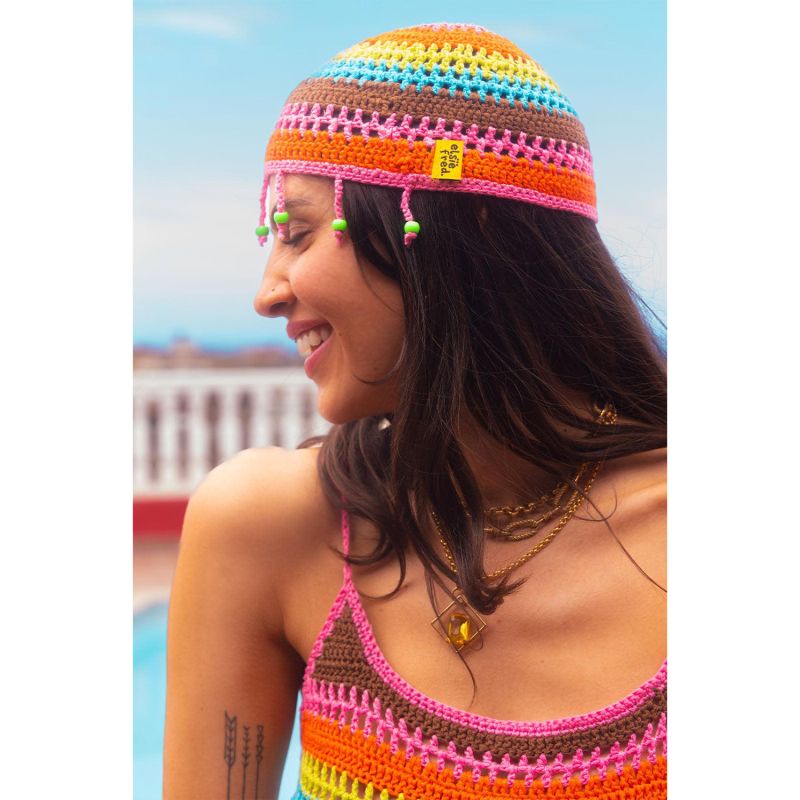 Las Salinas Beaded Bonnet image