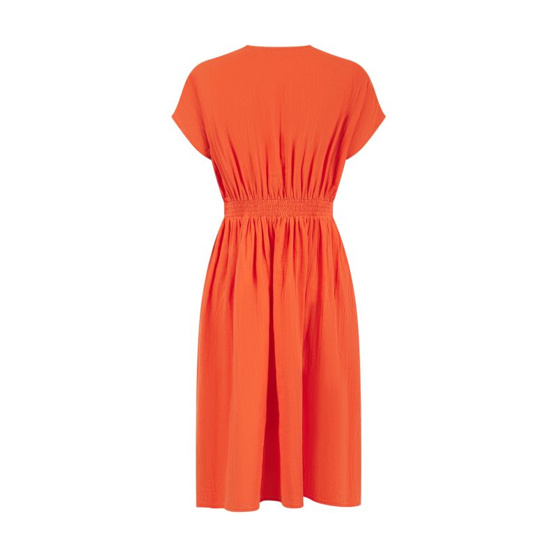 Layla Dress In Orange image