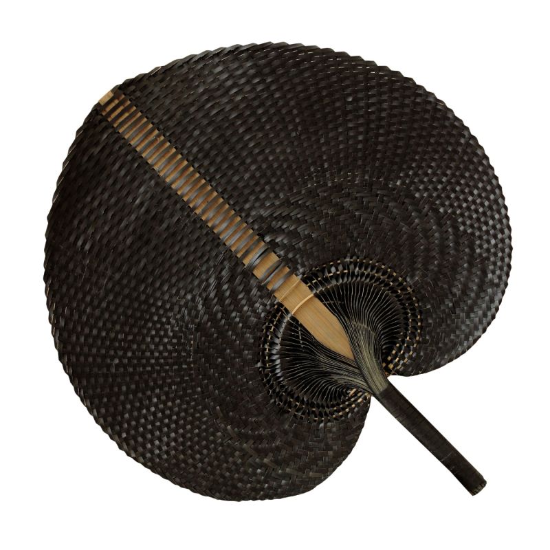 NOIR Balinese Woven Hand Fan image