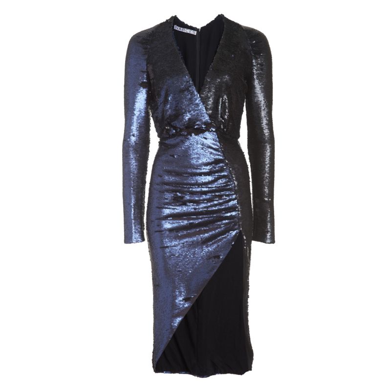 Rei Sequin Wrap Dress image