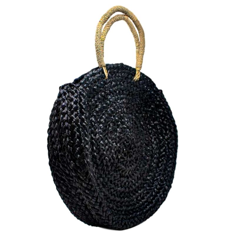 Eliza Large Woven Straw Tote Bag