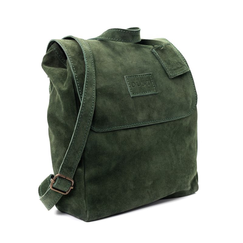 Leather Backpack Green Upper West Side Collection image