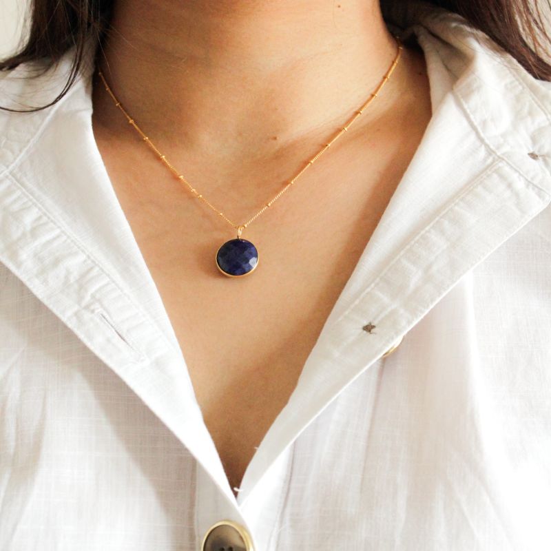 Hannah Necklace Lapis image