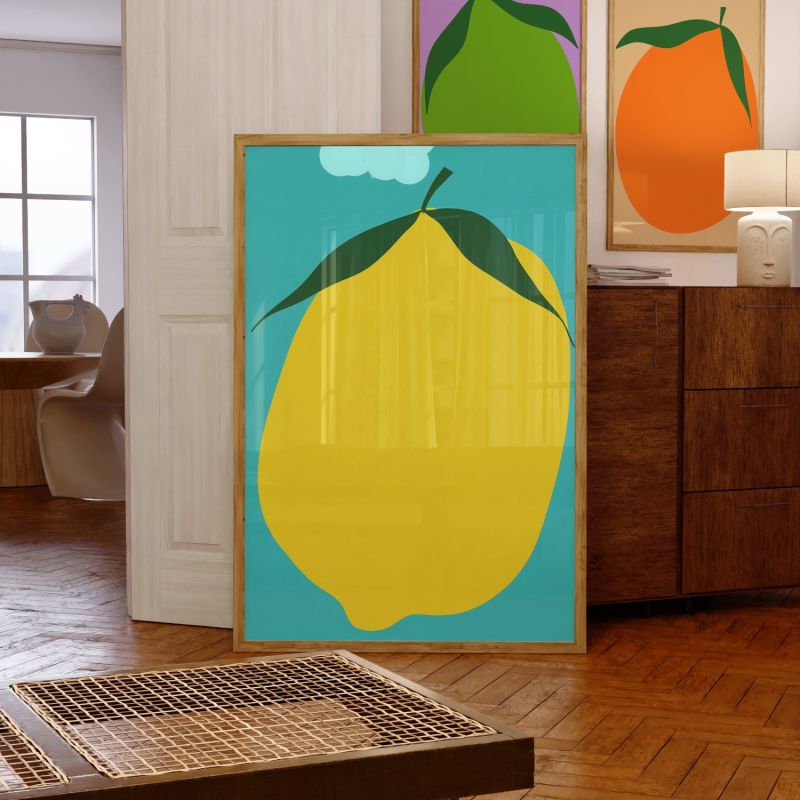 Lemon Art Print - A2 image