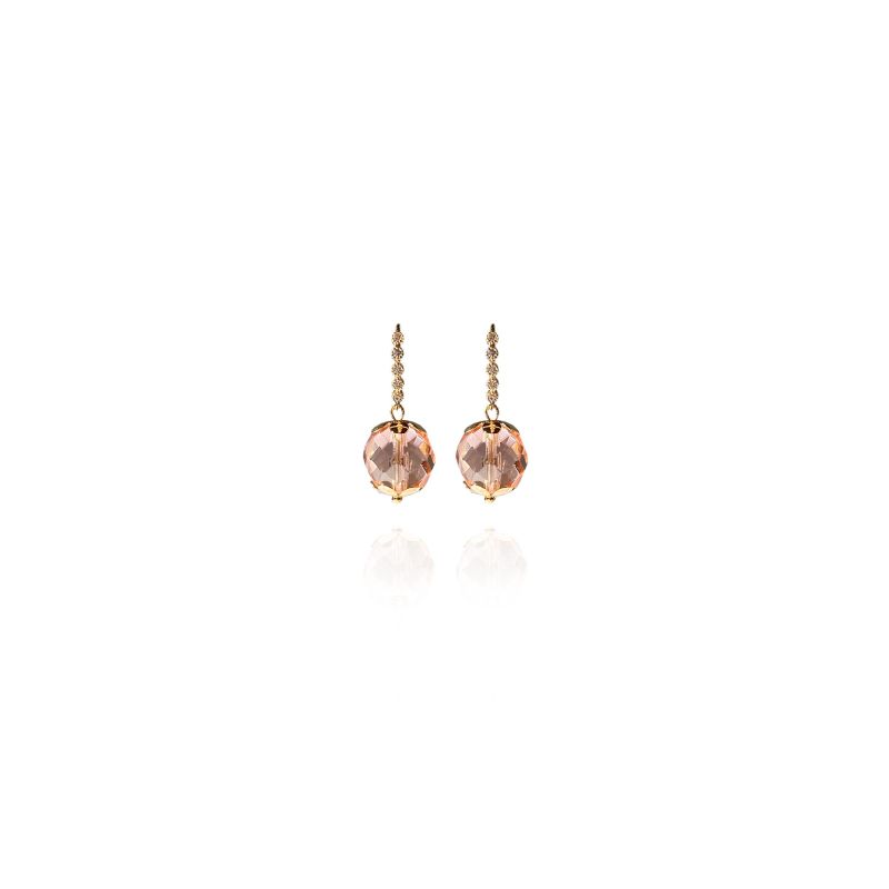 Leni Earrings In Blush image