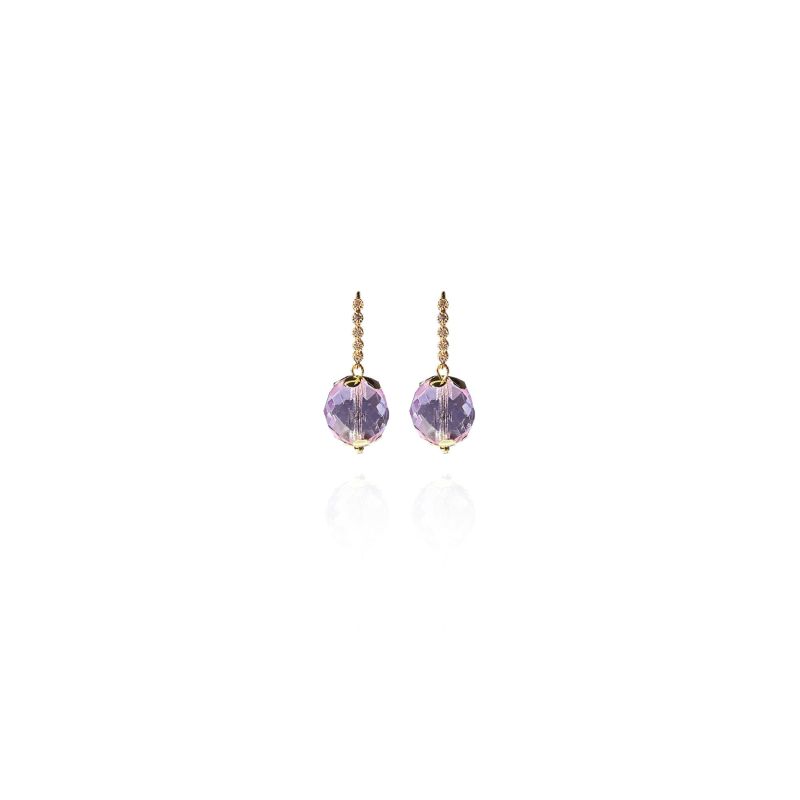 Leni Earrings In Lavender image