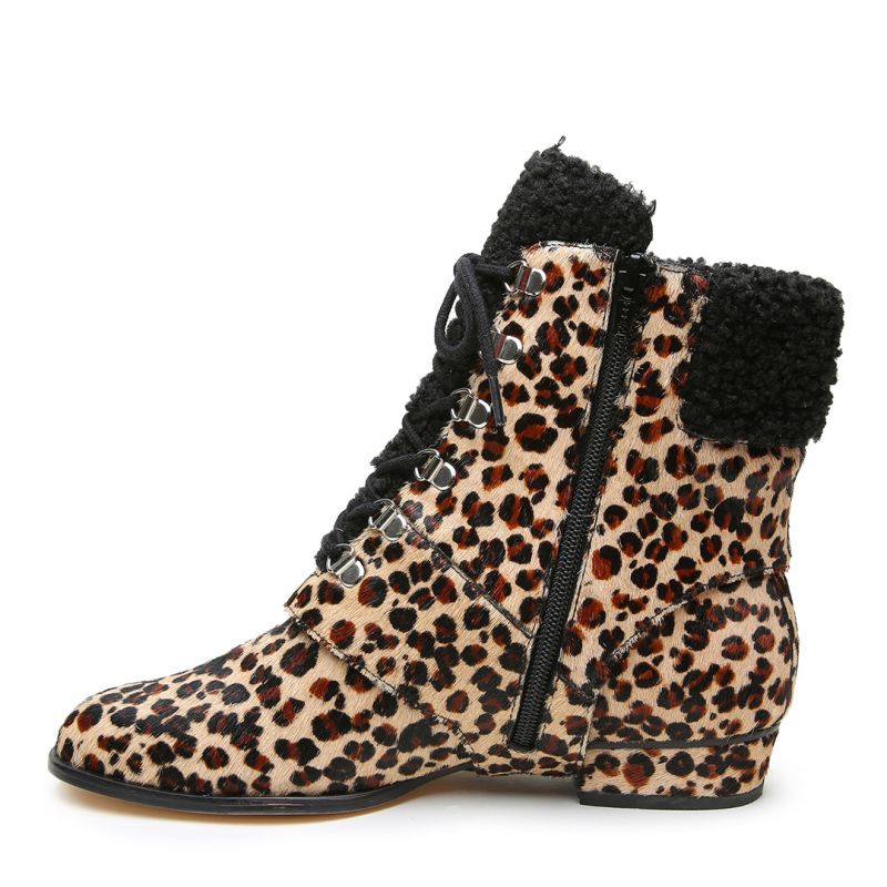 Transforming Leopard Lace-Up Chelsea Boot image