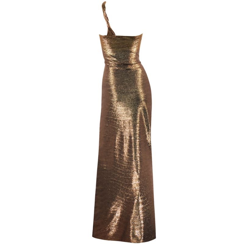 Bronze maxi dress discount