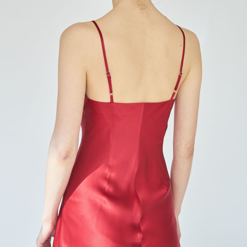 Ballerina Silk Dress - Red image