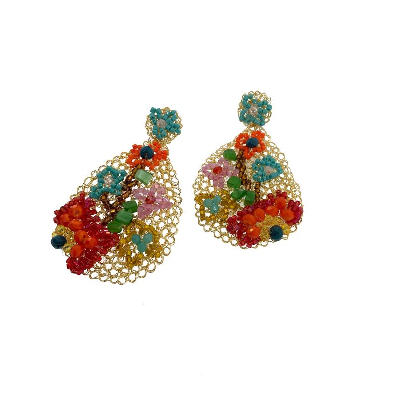 Multicolor Florence Handmade Earrings image