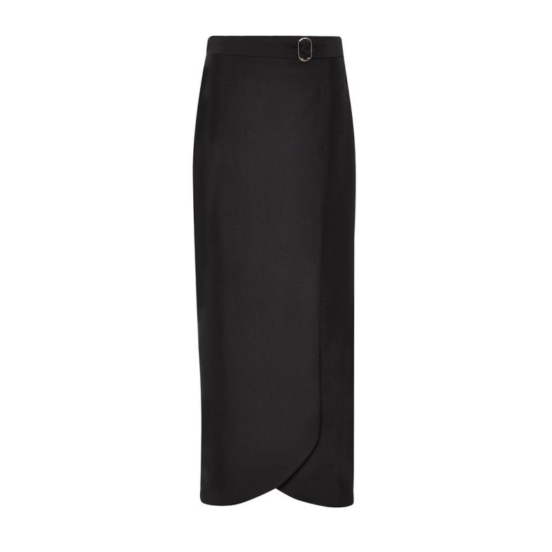 Li Utilitarian Maxi Wrap Skirt image