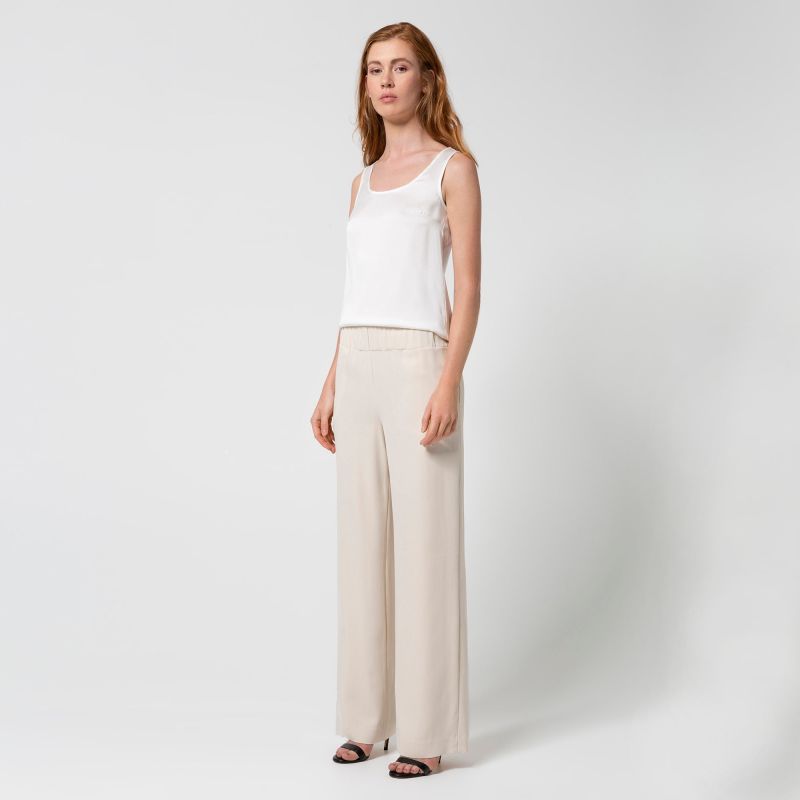 The Liapure Pull On Pants Beige image